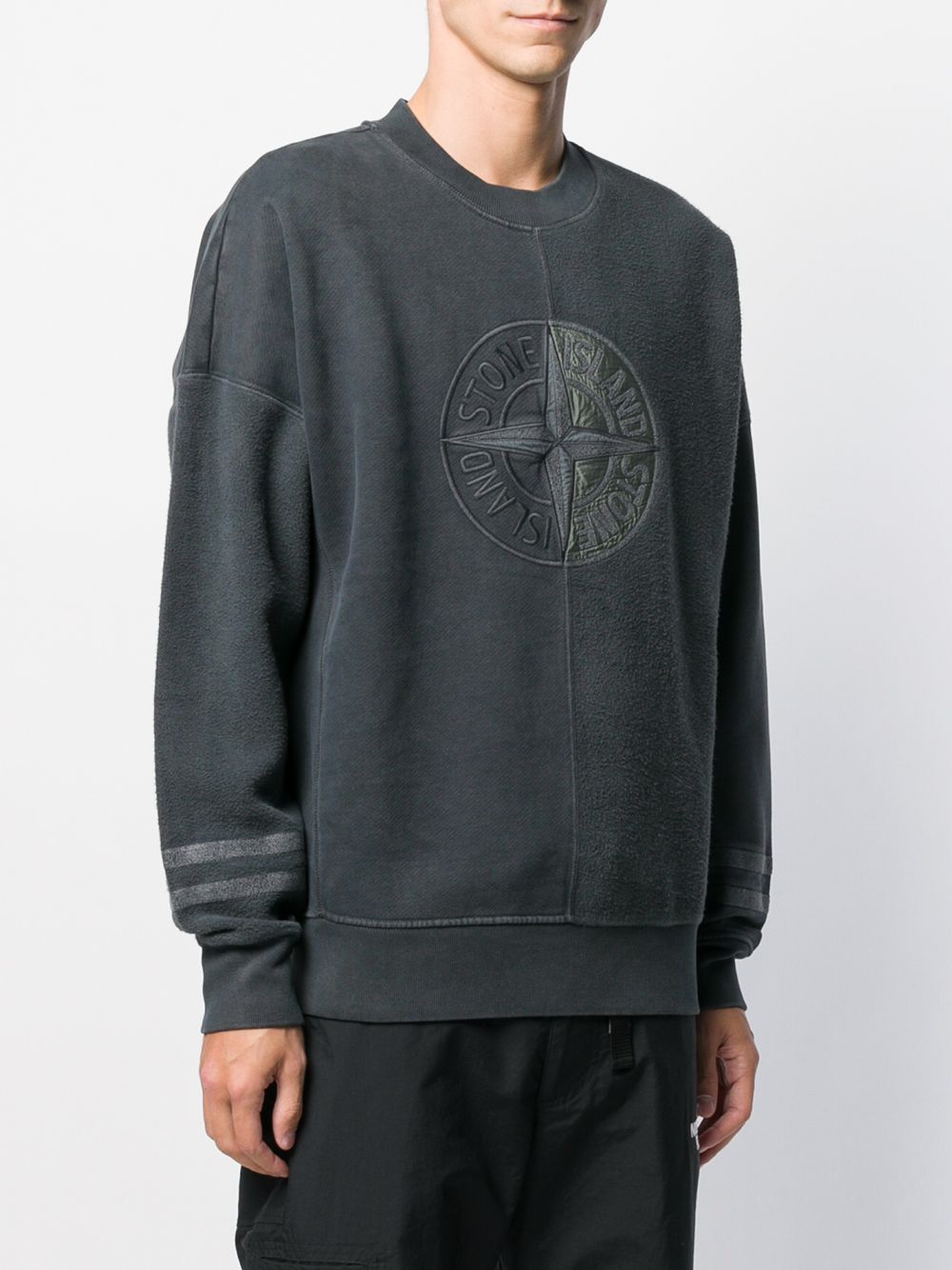 фото Stone Island толстовка с логотипом