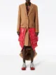 Burberry пальто с отстегивающимся жилетомКоричневое пальто из верблюжей шерсти с отстегивающимся пуховым жилетом от Burberry (Берберри). Передние карманы с клапанами, зазубренные лацканы, манжеты на пуговицах, съемный жилет. Сделано в Италии.