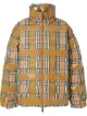 Image 1 of Burberry checked down jacket
