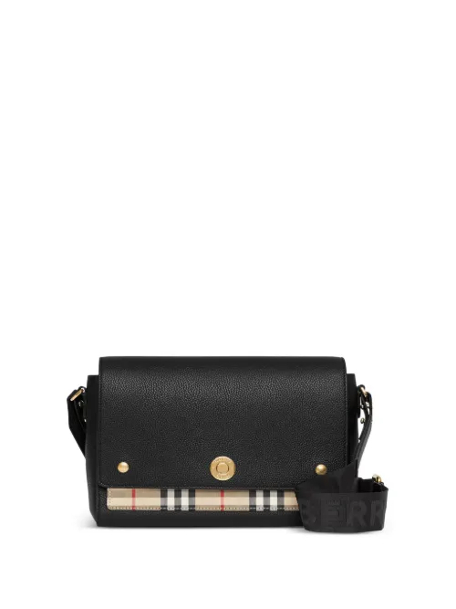 Sac porté épaule Note à carreaux vintage - Burberry - Modalova