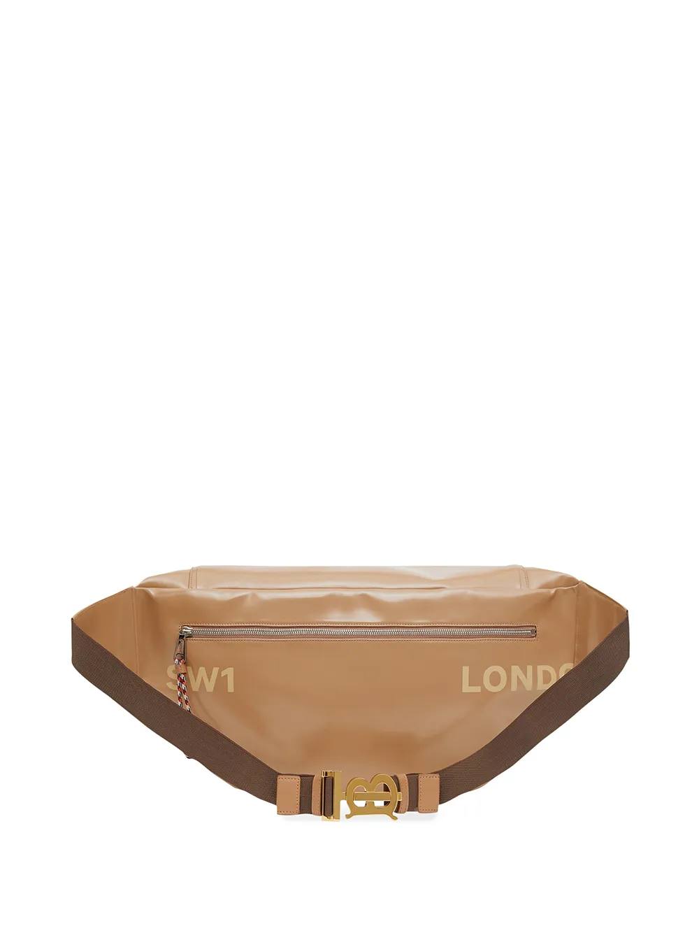 extra large horseferry print coated canvas bag