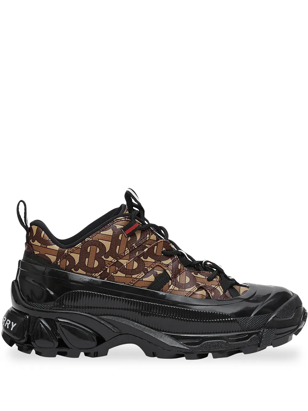 Arthur monogram print sneakers