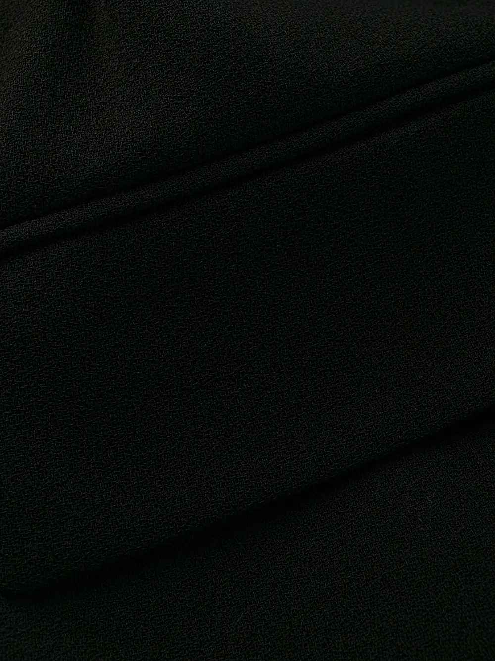belted structured dress