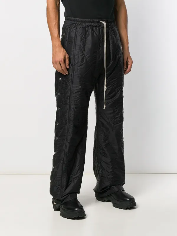 rick owens snap pants