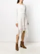 TWINSET lace trimmed jumper dress