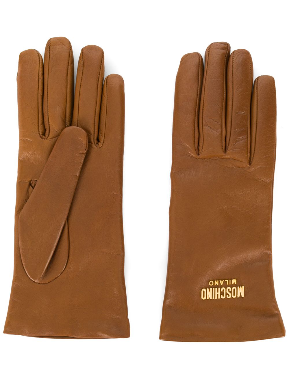 фото Moschino перчатки с логотипом