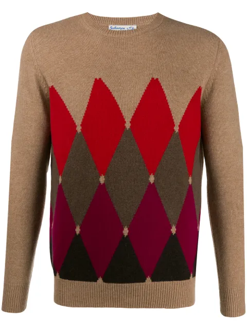 Ballantyne patterned sweater