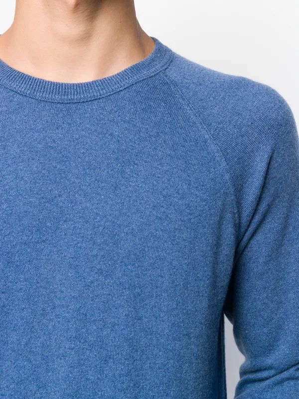 スウェット・トレーナー BARBA 14290 Sweatshirts Sweaters Blue Barba Crew Neck Sweater | Blue | FARFETCH JO