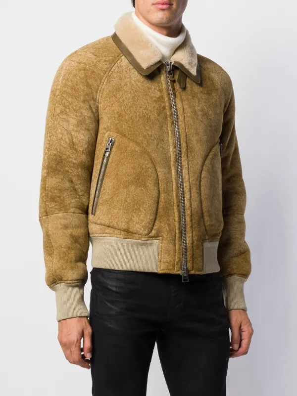 tom ford shearling jacket