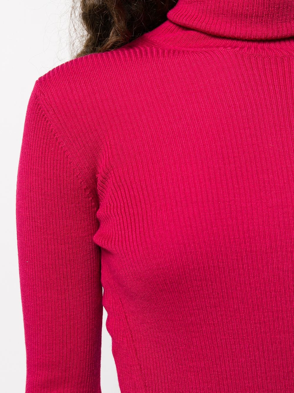 фото Closed приталенный свитер с высоким воротником