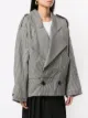 Vaquera oversized houndstooth coat