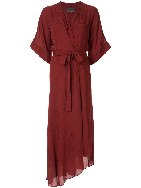 ginger and smart activist wrap dress