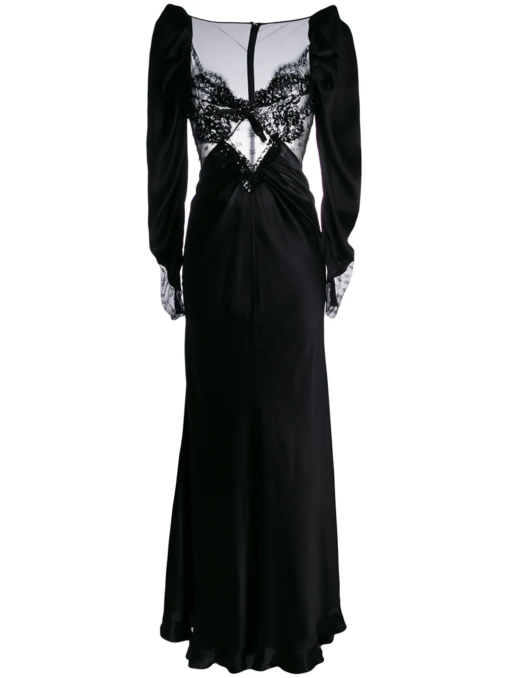 lace-front gown | Alessandra Rich 