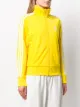adidas logo embroidered zipped jacket