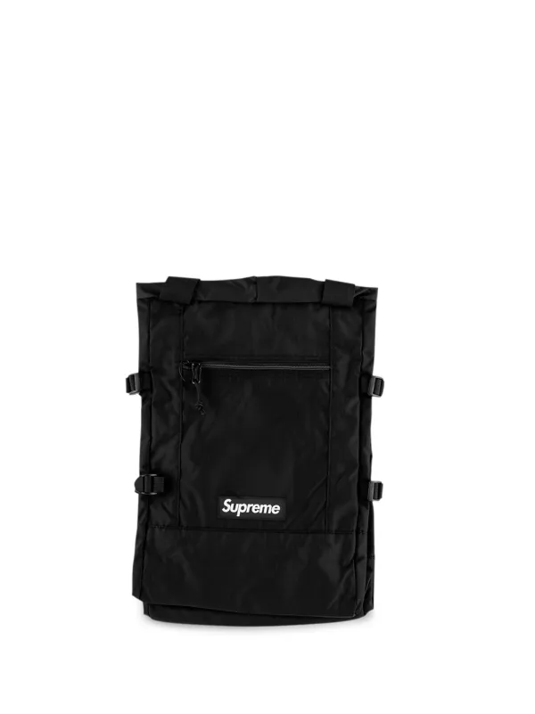 supreme tote backpack black