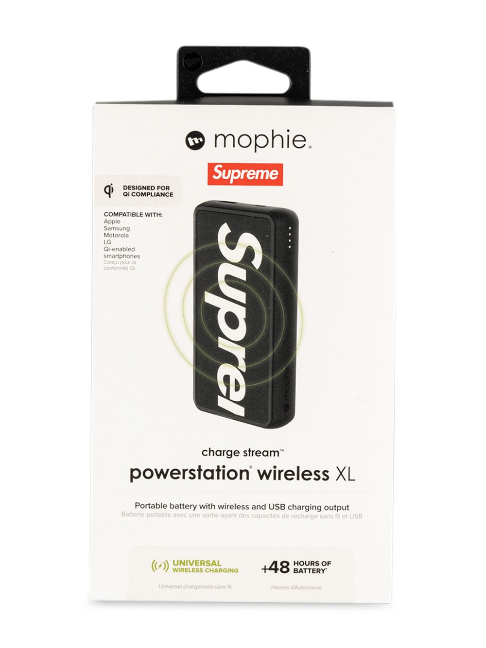 фото Supreme аккумулятор mophie powerstation wireless xl для беспроводной зарядки