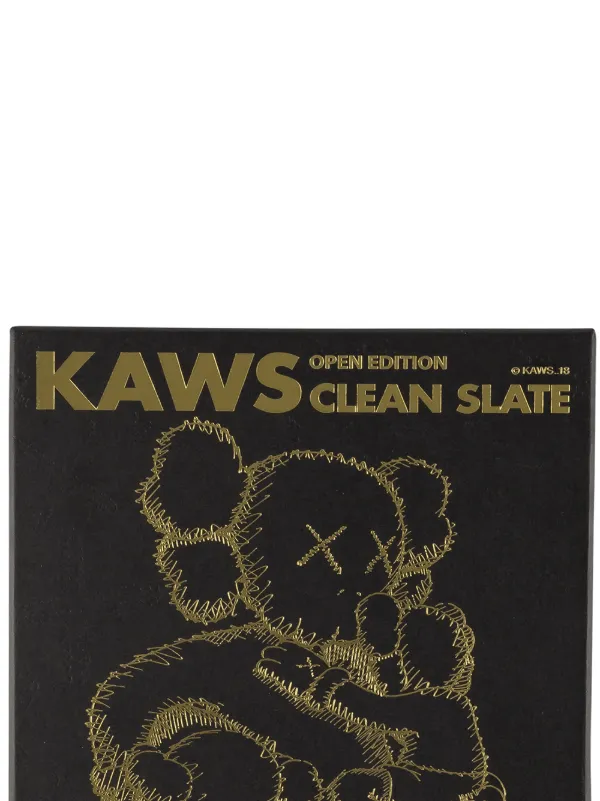 KAWS CLEAN SLATE ブラックフィギュア KAWS Kaws Clean Slate フィギュア | ブラック | FARFETCH JP