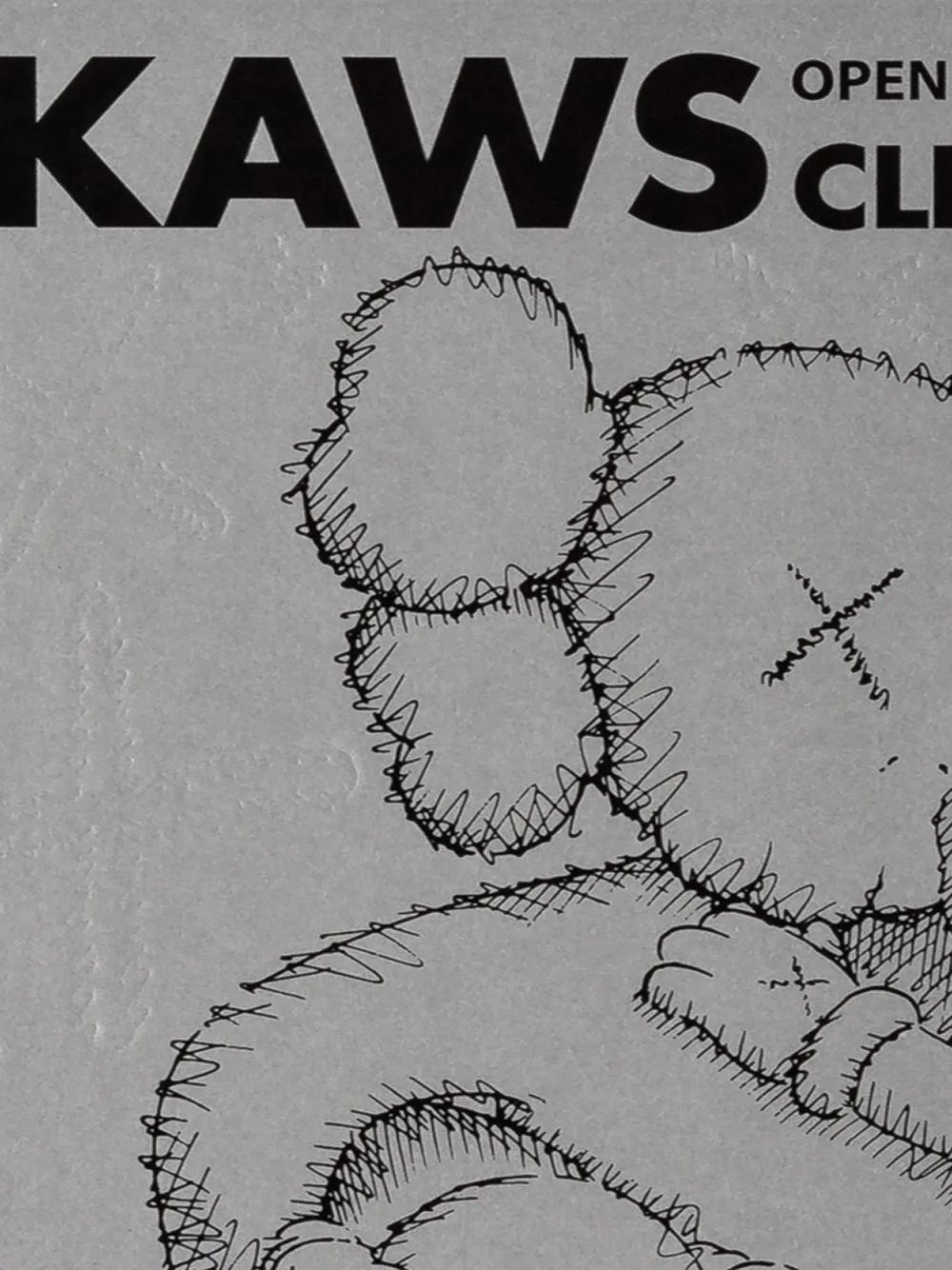 фото Kaws сувенир kaws clean slate