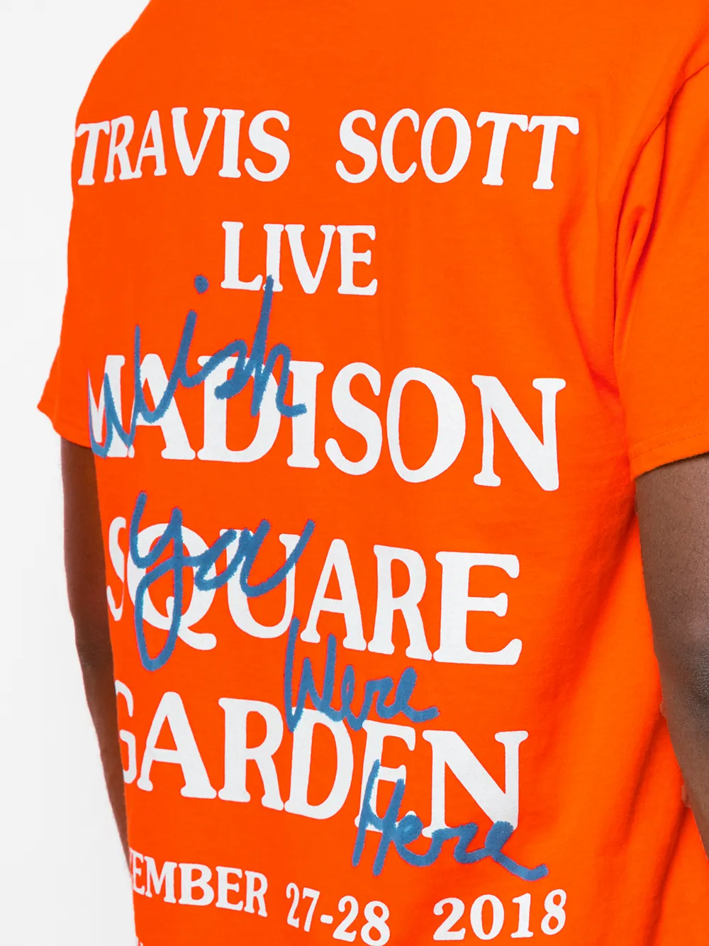 Orange Travis Scott Astroworld Ny Exclusive T Shirt For Men Farfetch Com