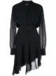 Afbeelding 1 van AMIRI Asymmetrische jurk
