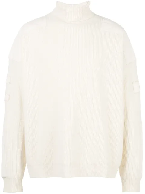 Amiri Military Patch Turtle Neck Jumper 
