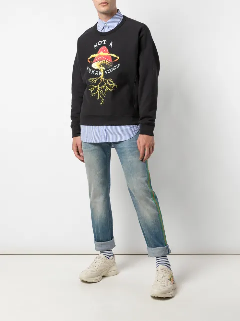 gucci not a human voice