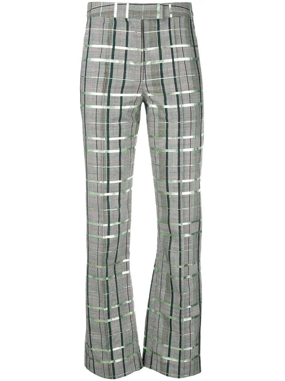 

Rosie Assoulin pantalones a cuadros - Gris