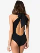 Araks Melika one-shoulder bow detail swimsuit