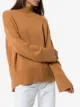 FRAME high low turtleneck jumper