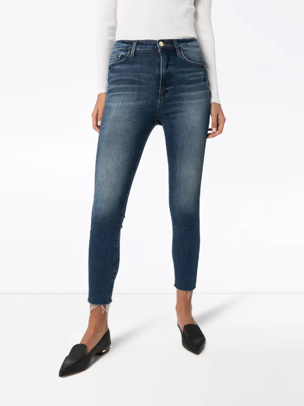 FRAME Jeans Skinny Crop Ali - Farfetch