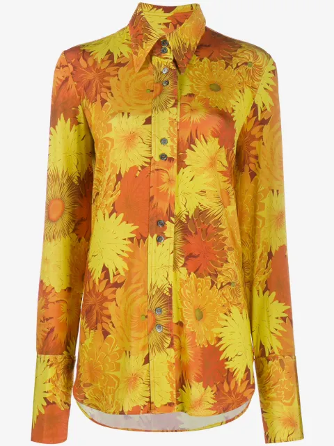 Ellery floral-print shirt