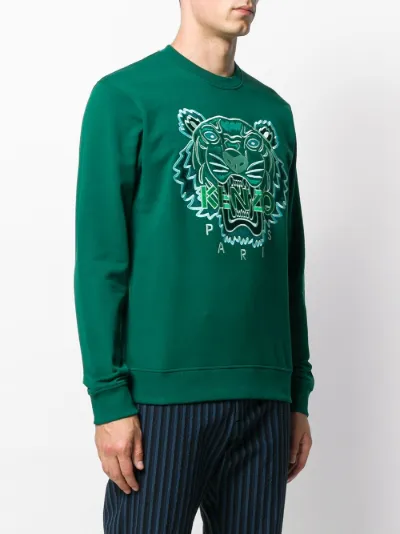 Kenzo embroidered Tiger sweatshirt 