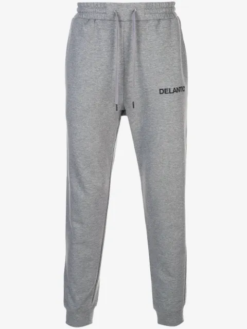 Delantic pantalon de jogging à logo brodé