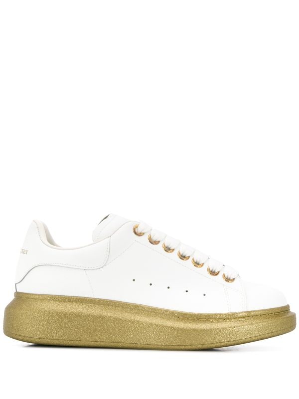 alexander mcqueen oversized sneaker glitter