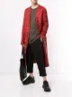 الصورة 2 من Rick Owens معطف مبطن برقبة V