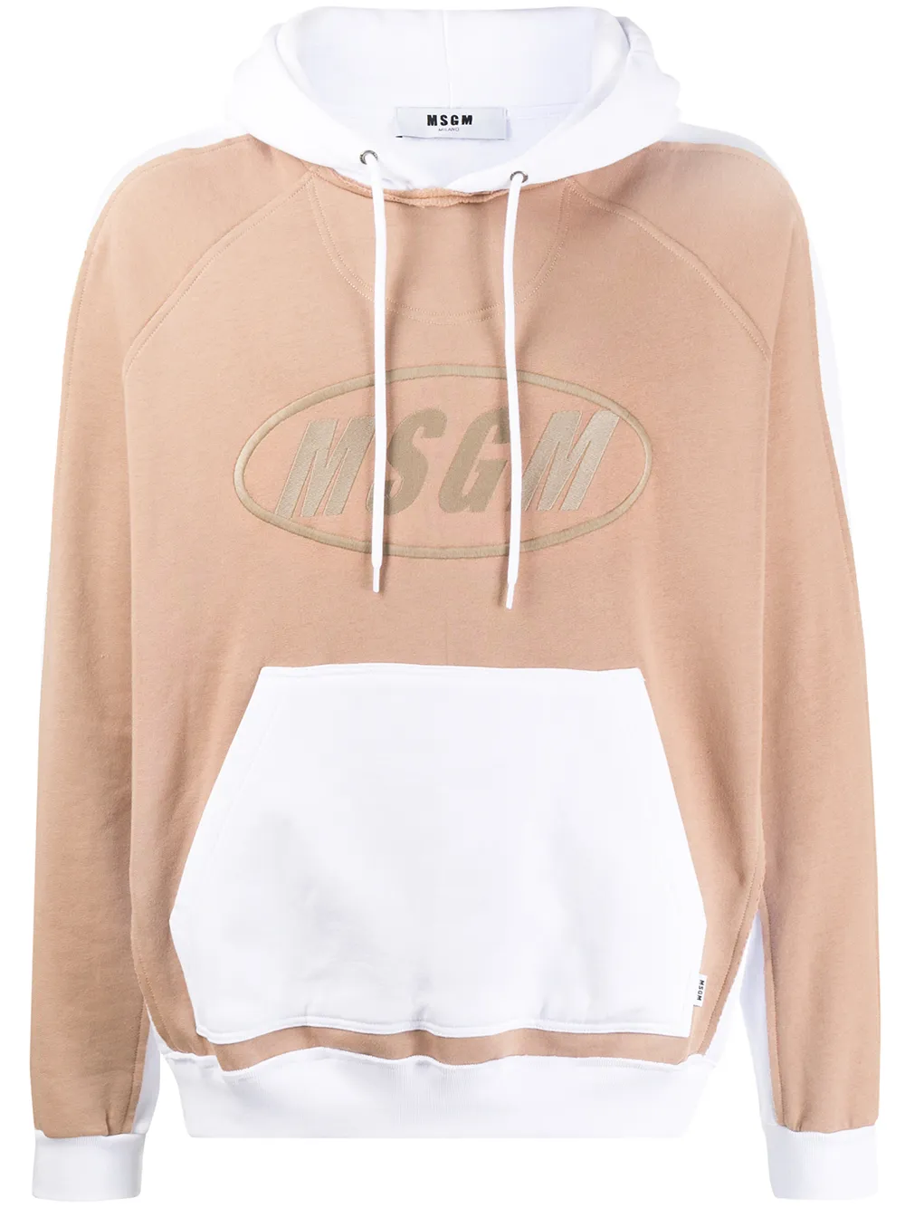 MSGM Sweater met capuchon Wit