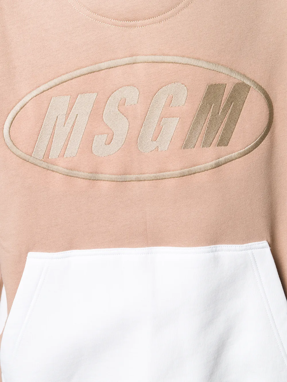 MSGM Sweater met capuchon Wit