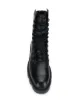 Ash lace-up combat boots
