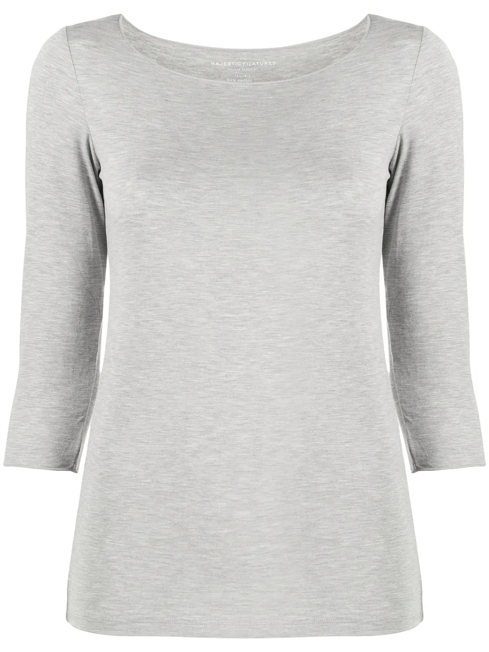 Majestic Filatures cropped sleeves jumper Majestic Filatures cropped sleeves jumper
