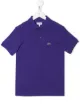 Image 1 of Lacoste Kids embroidered logo polo shirt