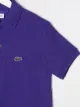Lacoste Kids embroidered logo polo shirt