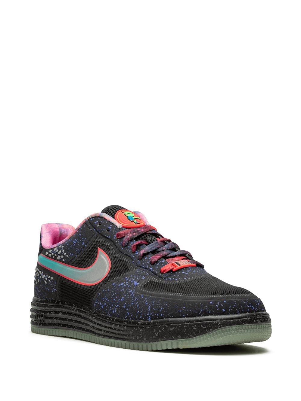 Shop Nike Lunar Force 1 Fuse Prm Qd "area 72" Sneakers In Black
