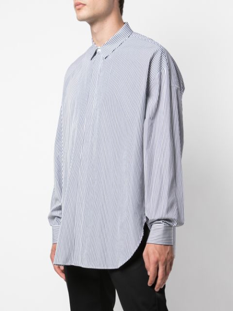 juun j striped shirt