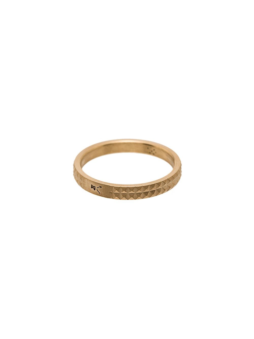 Le Gramme Double Layer Guilloché Ring - Farfetch