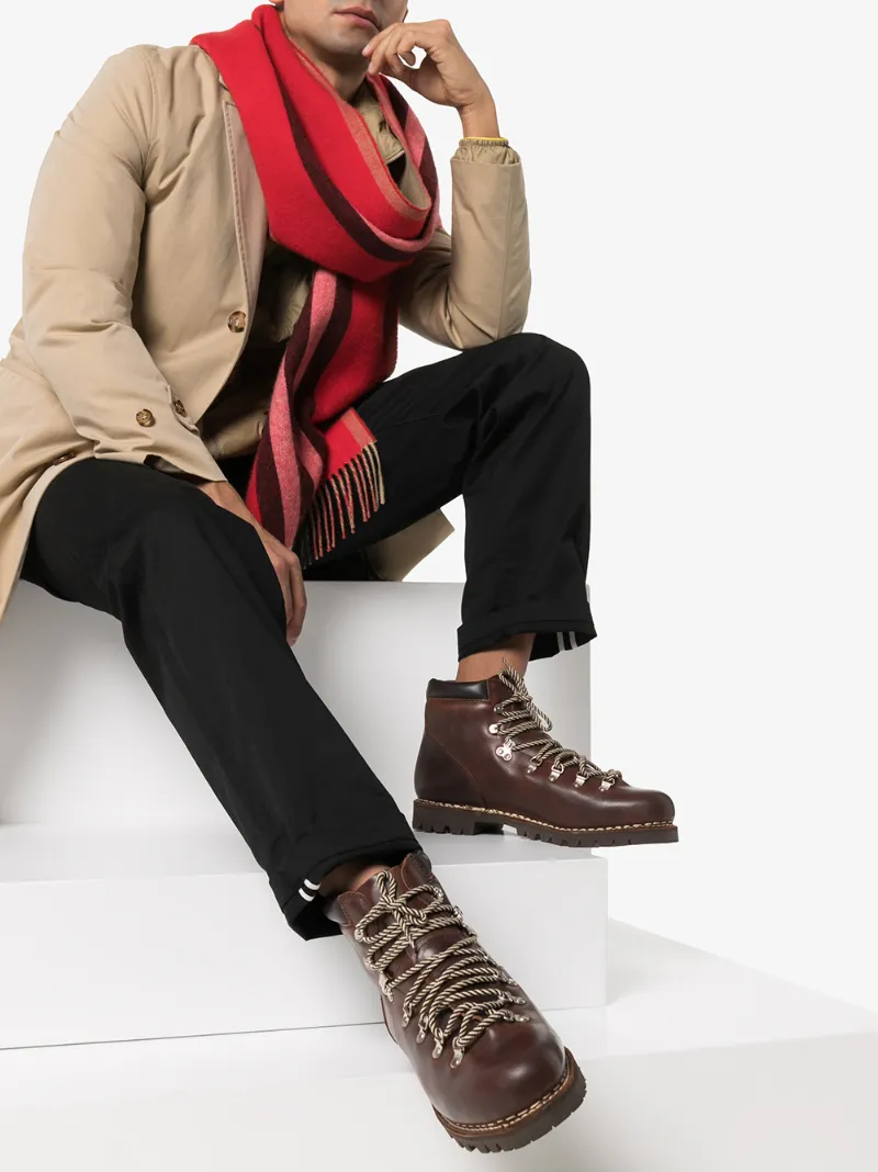 PARABOOT AVORIAZ LEATHER HIKING BOOTS