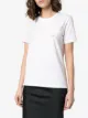 Zilver piercing cotton t-shirt