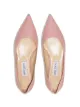 Jimmy Choo Love croc-effect leather pumps