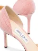 Jimmy Choo Esther 85mm crocodile effect pumps