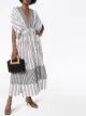 Image 2 of lemlem Tigist dual-pattern maxi dress
