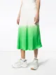 Carcel gradient-dyed silk midi skirt